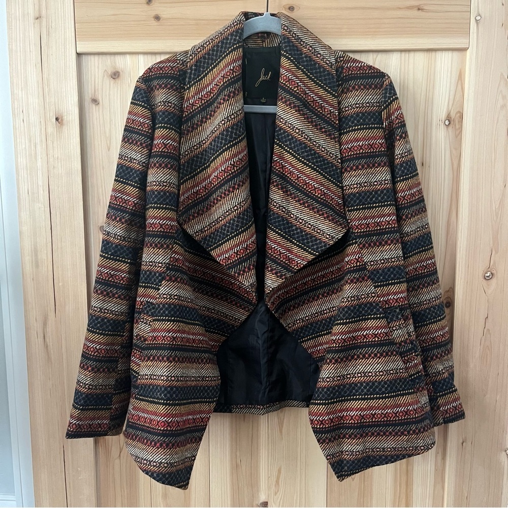 Jack by BB Dakota Multicolor Striped Jacket